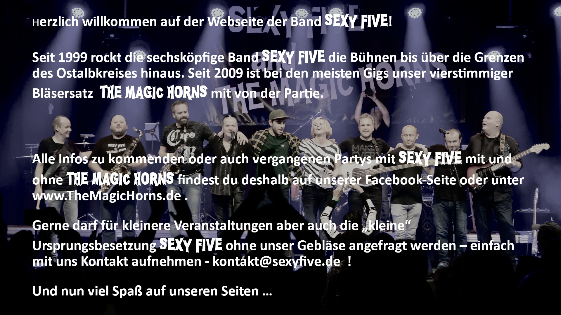 SEXY FIVE and THE MAGIC HORNS